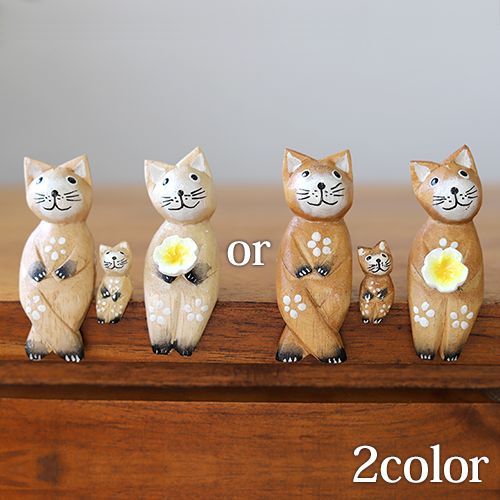 バリ猫など木彫りの置物 特集 通販 バリ雑貨専門cocobari